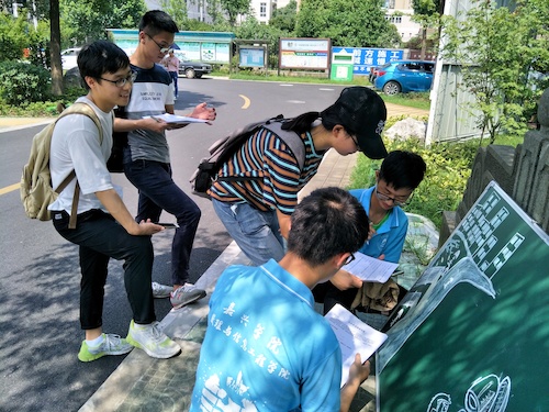 7月11日 色花堂
 赴嘉兴”青水“小分队 长水街道