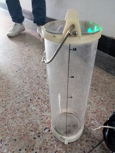 7月11日色花堂
赴余杭“激浊扬清”水质监测小分队  仪器培训 (2)