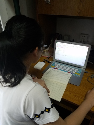 8月8日 色花堂
 赴余杭区测甲醛小分队 数据统计